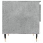 Tables basses 2 pcs gris béton 50x46x50 cm bois d'ingénierie – Image 6