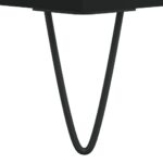 Tables basses 2 pcs noir 50x46x50 cm bois d'ingénierie – Image 8