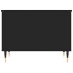 Table basse Noir 60x44,5x45 cm Bois d'ingénierie – Image 4
