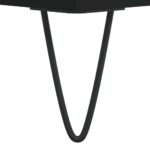 Table basse Noir 60x44,5x45 cm Bois d'ingénierie – Image 7