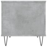 Table basse Gris béton 60x44,5x45 cm Bois d'ingénierie – Image 5