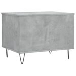 Table basse Gris béton 60x44,5x45 cm Bois d'ingénierie – Image 6