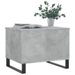 Table basse Gris béton 60x44,5x45 cm Bois d'ingénierie – Image 2