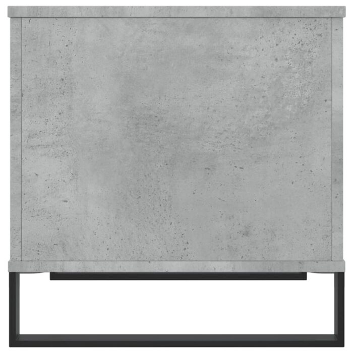 Table basse Gris béton 60x44,5x45 cm Bois d'ingénierie – Image 5