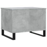 Table basse Gris béton 60x44,5x45 cm Bois d'ingénierie – Image 6