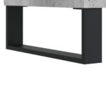 Table basse Gris béton 60x44,5x45 cm Bois d'ingénierie – Image 7