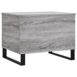 Table basse Sonoma gris 60x44,5x45 cm Bois d'ingénierie – Image 3