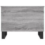 Table basse Sonoma gris 60x44,5x45 cm Bois d'ingénierie – Image 4