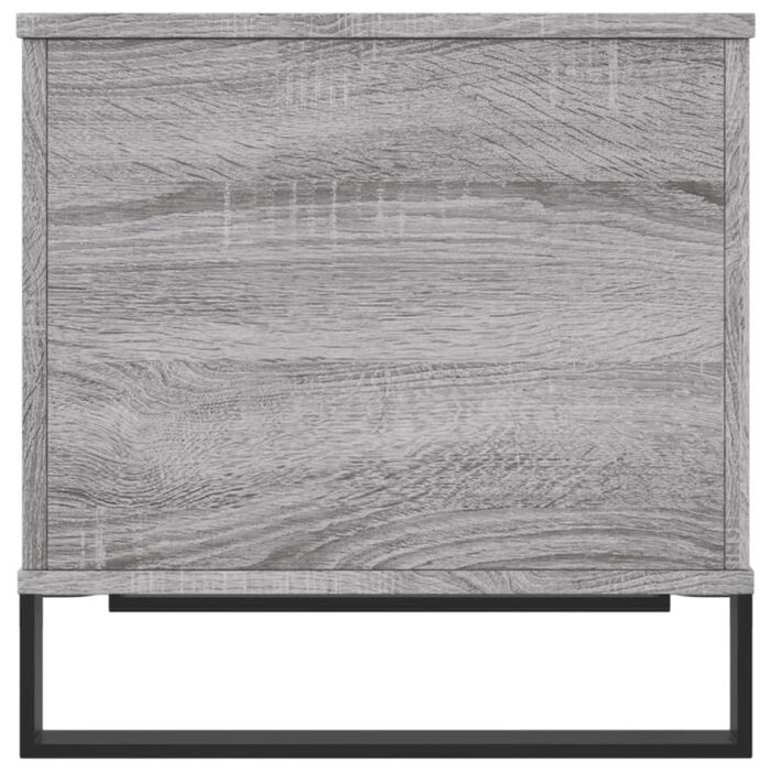 Table basse Sonoma gris 60x44,5x45 cm Bois d'ingénierie – Image 5