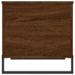Table basse Chêne marron 60x44,5x45 cm Bois d'ingénierie – Image 5