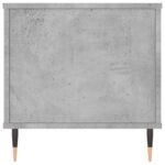 Table basse Gris béton 90x44,5x45 cm Bois d'ingénierie – Image 5