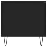 Table basse Noir 90x44,5x45 cm Bois d'ingénierie – Image 5