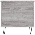 Table basse Sonoma gris 90x44,5x45 cm Bois d'ingénierie – Image 5