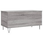 Table basse Sonoma gris 90x44,5x45 cm Bois d'ingénierie – Image 6