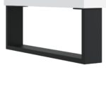 Table basse Blanc 90x44,5x45 cm Bois d'ingénierie – Image 7
