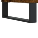 Table basse Chêne fumé 90x44,5x45 cm Bois d'ingénierie – Image 7
