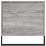 Table basse Sonoma gris 90x44,5x45 cm Bois d'ingénierie – Image 5