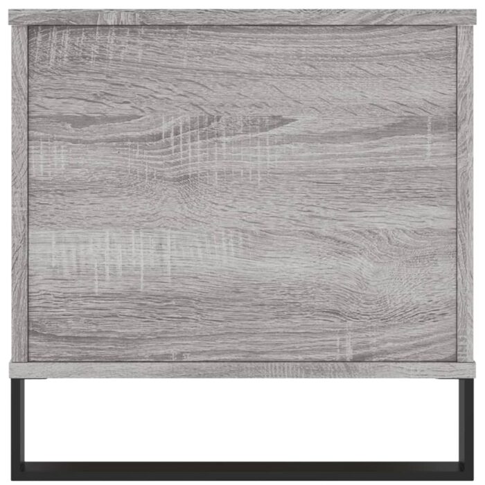 Table basse Sonoma gris 90x44,5x45 cm Bois d'ingénierie – Image 5