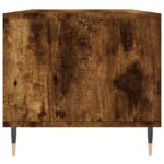 Table basse Chêne fumé 90x49x45 cm Bois d'ingénierie – Image 5