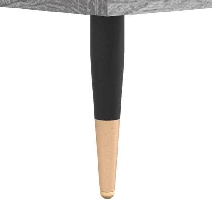 Table basse Sonoma gris 90x49x45 cm Bois d'ingénierie – Image 7