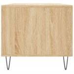 Table basse Chêne sonoma 90x49x45 cm Bois d'ingénierie – Image 5