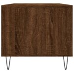 Table basse Chêne marron 90x49x45 cm Bois d'ingénierie – Image 5