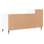 Meuble TV Blanc 100x35x55 cm Bois d'ingénierie – Image 6
