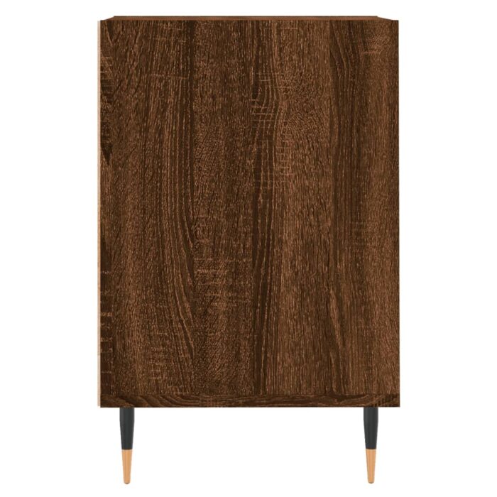 Meuble TV Chêne marron 100x35x55 cm Bois d'ingénierie – Image 5