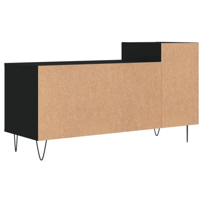 Meuble TV Noir 100x35x55 cm Bois d'ingénierie – Image 6