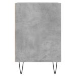 Meuble TV Gris béton 100x35x55 cm Bois d'ingénierie – Image 5