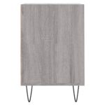 Meuble TV Sonoma gris 100x35x55 cm Bois d'ingénierie – Image 5