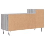 Meuble TV Sonoma gris 100x35x55 cm Bois d'ingénierie – Image 6