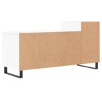 Meuble TV Blanc 100x35x55 cm Bois d'ingénierie – Image 6