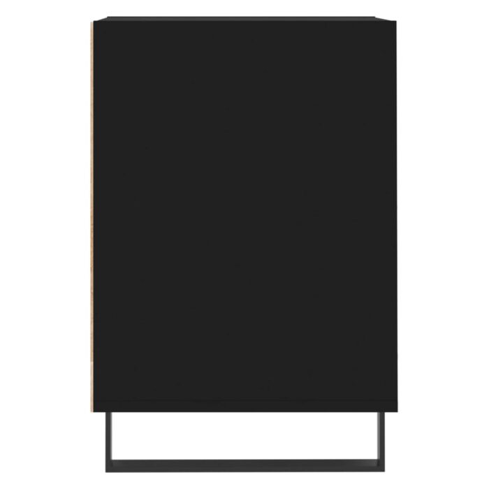 Meuble TV Noir 100x35x55 cm Bois d'ingénierie – Image 5