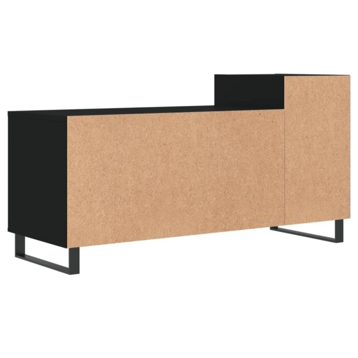 Meuble TV Noir 100x35x55 cm Bois d'ingénierie – Image 6