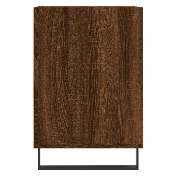 Meuble TV Chêne marron 100x35x55 cm Bois d'ingénierie – Image 5