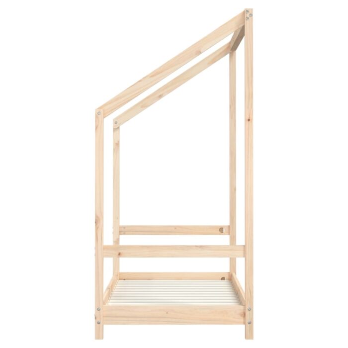 Cadre de lit pour enfant 70x140 cm bois de pin massif – Image 3