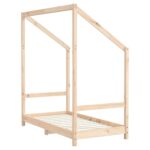 Cadre de lit pour enfant 70x140 cm bois de pin massif – Image 4