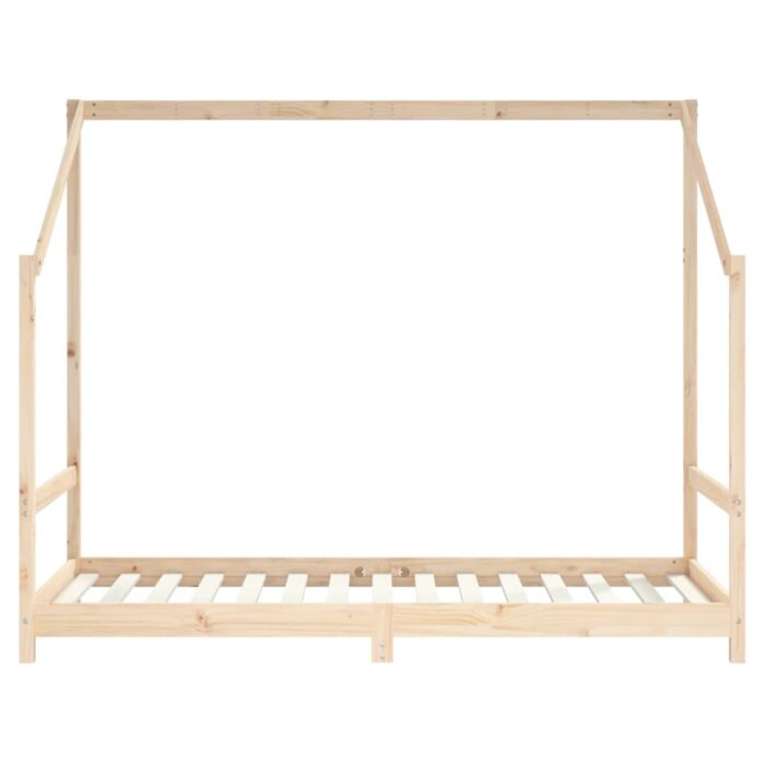Cadre de lit pour enfant 90x190 cm Bois de pin massif – Image 2