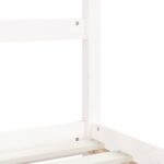Cadre de lit pour enfants blanc 90x200 cm bois de pin massif – Image 5