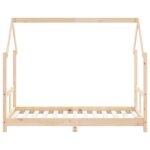 Cadre de lit pour enfant 80x160 cm bois de pin massif – Image 2