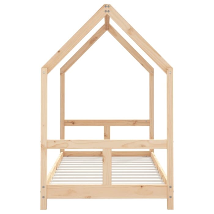 Cadre de lit pour enfant 80x160 cm bois de pin massif – Image 3