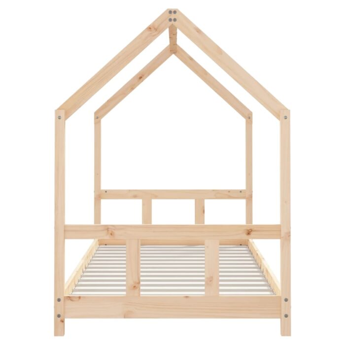 Cadre de lit pour enfant 90x190 cm Bois de pin massif – Image 3
