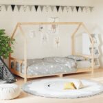 Cadre de lit pour enfant 90x190 cm Bois de pin massif