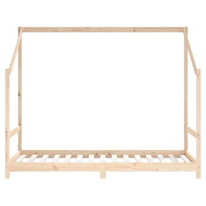 Cadre de lit pour enfants 2x(90x190) cm bois de pin massif – Image 4