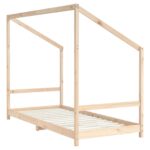 Cadre de lit pour enfants 2x(90x190) cm bois de pin massif – Image 5
