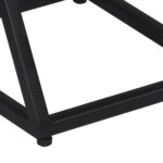 Tables d'appoint 2 pcs teck de récupération massif – Image 4