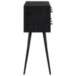 Table console avec tiroirs 116x30x76 cm teck massif récupéré – Image 3