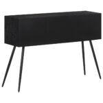 Table console avec tiroirs 116x30x76 cm teck massif récupéré – Image 4