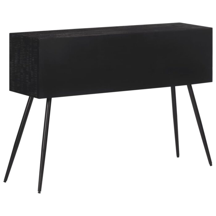 Table console avec tiroirs 116x30x76 cm teck massif récupéré – Image 4